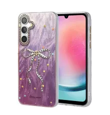 Samsung Galaxy A24 4G Kılıf Blade Aynalı Desenli Kapak - Desen 1