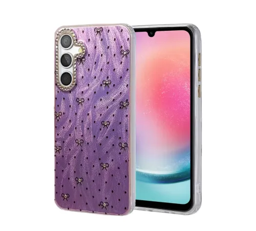 Samsung Galaxy A24 4G Kılıf Blade Aynalı Desenli Kapak - Desen 2