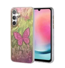 Samsung Galaxy A24 4G Kılıf Blade Aynalı Desenli Kapak - Desen 5