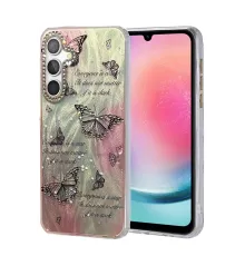 Samsung Galaxy A24 4G Kılıf Blade Aynalı Desenli Kapak - Desen 6