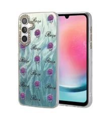 Samsung Galaxy A24 4G Kılıf Blade Aynalı Desenli Kapak - Desen 9