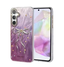 Samsung Galaxy A35 5G Kılıf Blade Aynalı Desenli Kapak - Desen 1