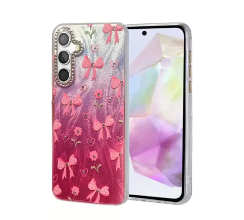 Samsung Galaxy A35 5G Kılıf Blade Aynalı Desenli Kapak - Desen 3