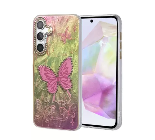 Samsung Galaxy A35 5G Kılıf Blade Aynalı Desenli Kapak - Desen 5