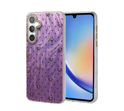 Samsung Galaxy A34 5G Kılıf Blade Aynalı Desenli Kapak - Desen 2