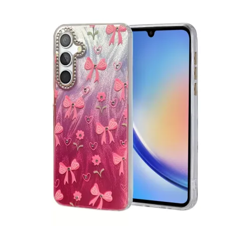 Samsung Galaxy A34 5G Kılıf Blade Aynalı Desenli Kapak - Desen 3