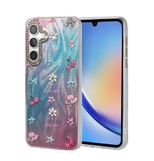 Samsung Galaxy A34 5G Kılıf Blade Aynalı Desenli Kapak - Desen 4