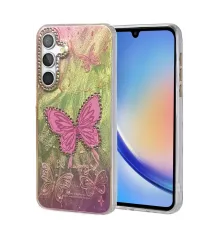 Samsung Galaxy A34 5G Kılıf Blade Aynalı Desenli Kapak - Desen 5