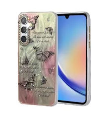 Samsung Galaxy A34 5G Kılıf Blade Aynalı Desenli Kapak - Desen 6