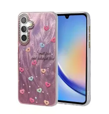 Samsung Galaxy A34 5G Kılıf Blade Aynalı Desenli Kapak - Desen 8