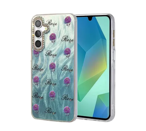 Samsung Galaxy A54 5G Kılıf Blade Aynalı Desenli Kapak - Desen 9