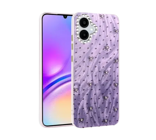 Samsung Galaxy A06 Kılıf Blade Aynalı Desenli Kapak - Desen 2