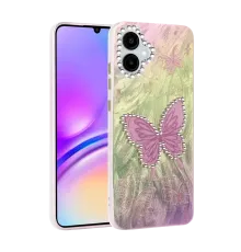 Samsung Galaxy A06 Kılıf Blade Aynalı Desenli Kapak - Desen 5
