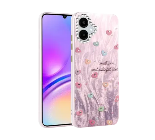 Samsung Galaxy A06 Kılıf Blade Aynalı Desenli Kapak - Desen 8