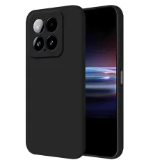 Mi 14T Pro Kılıf Nano içi Kadife Silikon - Siyah