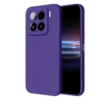 Mi 15 Kılıf Nano içi Kadife Silikon - Mor
