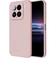 Mi 15 Kılıf Nano içi Kadife Silikon - Pudra
