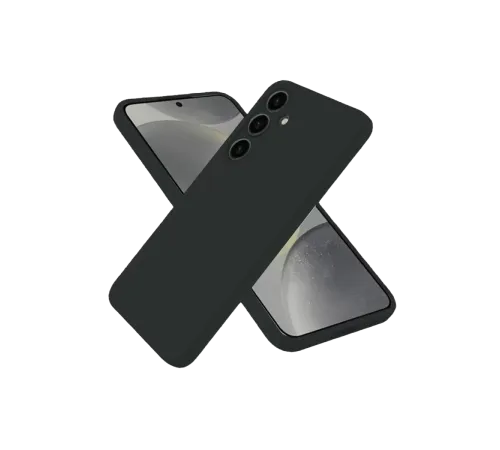 Samsung Galaxy S25 Kılıf Nano içi Kadife Silikon - Siyah