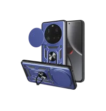 Mi 15 Ultra Kılıf Pars Lens Yüzüklü Silikon - Lacivert
