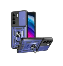 Realme C75 4G Kılıf Pars Lens Yüzüklü Silikon - Lacivert