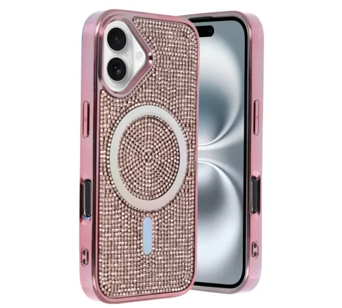 Apple iPhone 16 Helen Magsafe Kapak - Pembe