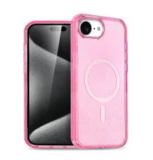 Apple iPhone 16E Star Magsafe Kapak - Pembe