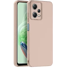 Redmi Note 12 Pro 5G Kılıf Nano içi Kadife Silikon - Pudra