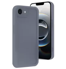 Apple iPhone 16E Kılıf Viera Silikon - Gri