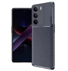 Realme C75 4G Auto Focus Karbon Kapak - Lacivert