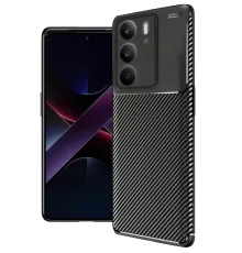 Realme C75 4G Auto Focus Karbon Kapak - Siyah