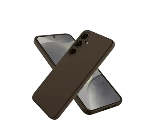 Samsung Galaxy A26 Kılıf First Silikon - Kahverengi
