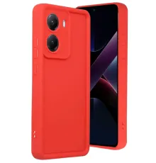 Poco X7 Pro Viera Silikon - Kırmızı