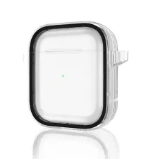 Apple Airpods 4 (4.nesil) Shiny Şeffaf Kılıf - Siyah