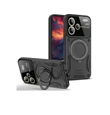 Redmi Note 13 Pro Plus Joy Lens Standlı Kapak - Siyah