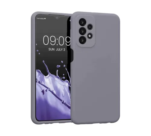 Samsung Galaxy A23 4G Kılıf First Silikon - Gri
