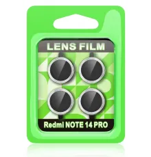 Redmi Note 14 Pro 5G Raze Metal Kamera Lens - Gümüş
