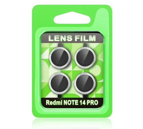Redmi Note 14 Pro 5G Raze Metal Kamera Lens - Gümüş
