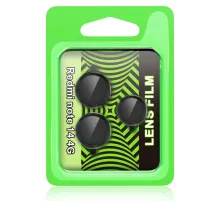 Redmi Note 14 4G Raze Metal Kamera Lens - Siyah