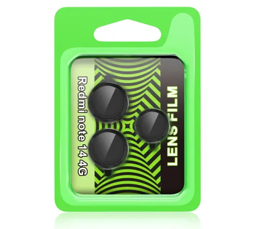 Redmi Note 14 4G Raze Metal Kamera Lens - Siyah