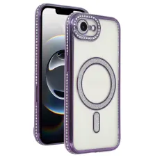 Apple iPhone 16E Joke Simli Magneticsafe Kılıf - Derin Mor