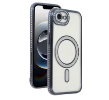 Apple iPhone 16E Joke Simli Magneticsafe Kılıf - Siyah