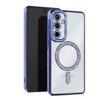 Samsung Galaxy S25 Edge Joke Simli Magneticsafe Kılıf - Mavi