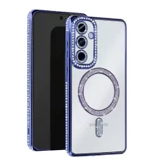 Samsung Galaxy S25 Edge Joke Simli Magneticsafe Kılıf - Mavi
