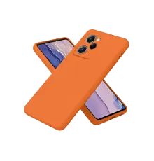 Poco X5 Pro 5G Nano içi Kadife Silikon - Turuncu