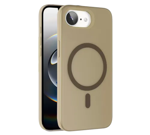 Apple iPhone 16E Tuna PC Slim Magsafe Kapak - Titan Gri