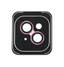 Apple iPhone 14 PVD Metal Kamera Lens - Pembe