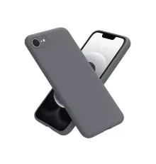Apple iPhone 16E Kılıf First Silikon - Gri