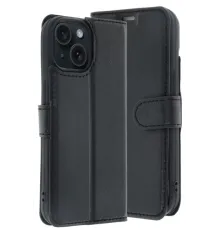 Apple iPhone 15 Trend S Plus Kapaklı Kılıf - Siyah