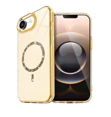 Apple iPhone 16E Live Diamond Magsafe Kapak - Sarı