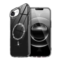 Apple iPhone 16E Live Diamond Magsafe Kapak - Siyah